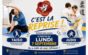 Reprise des cours ! Saison 2026/2027